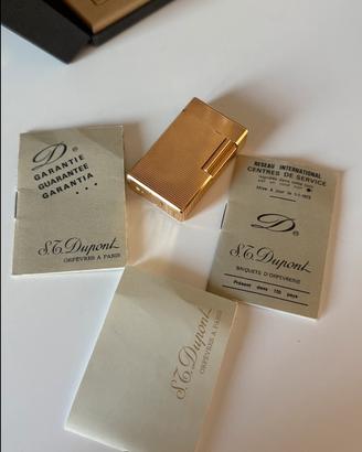 Accendino Dupont placcato oro