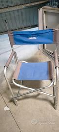 sedie pieghevoli Bravo per Giardino/Camper e Barca