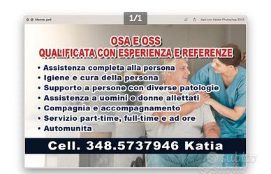 Oss/Osa/badante
