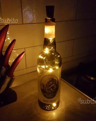 Bottiglia Lampada Viadanese Birra Chiara Batteria