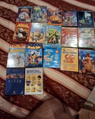 17  dvd film animazione e cartoni per famiglia