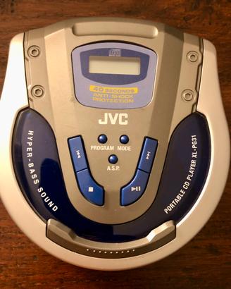 JVC XL-PG31 lettore CD portatile Vintage anni 2000