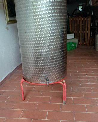SERBATOIO VINO INOX 300L