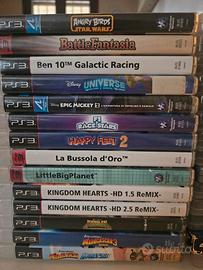 collezione giochi bimbi ps3 originali