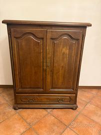 Mobile in legno, porta tv a scomparsa