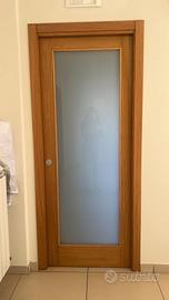 Porta a scrigno con vetro