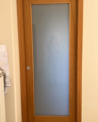 Porta a scrigno con vetro