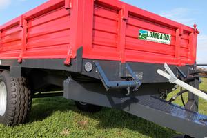 Rimorchio Carrello 27 Quintali Trilaterale Idraul