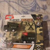 Gioco playset militare ancora nuovo