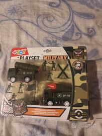 Gioco playset militare ancora nuovo