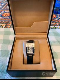 Orologio originale Bulgari rettangolo con scatola