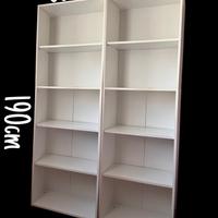 Due librerie 190x28x60cm