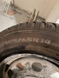 PNEUMATICO+CERCHIONE 185/65/R14 anno 2024