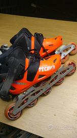 pattini in linea rotelle 37 e 40