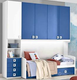 Cameretta bambino blu