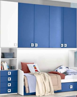 Cameretta bambino blu