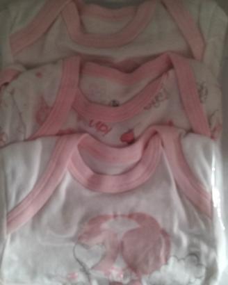 Set 3 Body Neonata Nazareno Gabrielli 0 mesi NUOVI