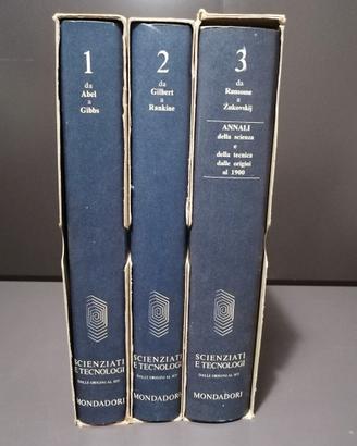 Scienziati e Tecnologi (3 Volumi) - Mondadori 1975