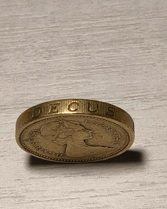 💎 Moneta One Pound con errore di stampa