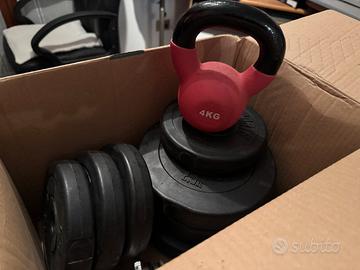 MANUBRI/DISCHI/KETTLEBELL