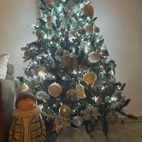 Albero di Natale addobbato