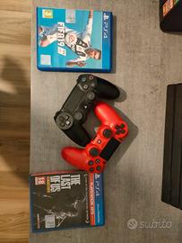 Ps4 Pro 1tb con 1 Controller e 2 Giochi