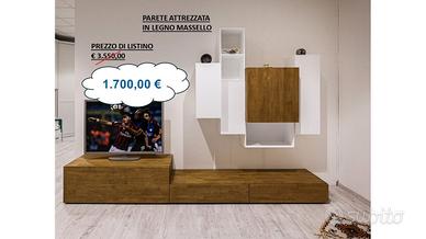 Parete Attrezzata moderna nuova da Esposizione