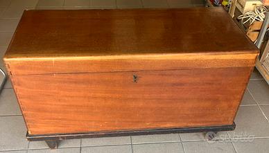 Cassapanca in legno anni 70