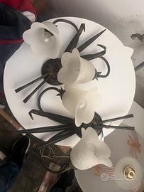 applique da parete in ferro battuto