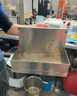Ripiani in acciaio per barista