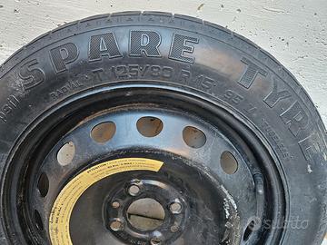 ruotino di scorta Pirelli cerchio 15