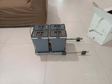 CESTINI marca ELLETIPI con carrello estraibile 