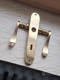 maniglia ottone cromato 