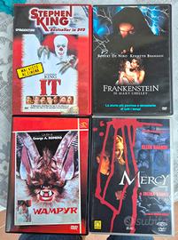Lotto DVD di film horror in edizione italiana 4pz