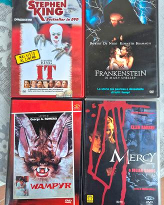 Lotto DVD di film horror in edizione italiana 4pz