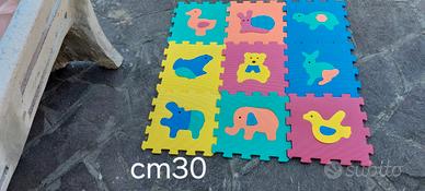 Tappetini puzzle per bambini con animali