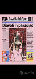 Gazzetta dello sport“MILAN CAMPIONE D EUROPA 2003”