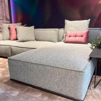 Divano In Buckle Lavabile e Sfoderabile verde