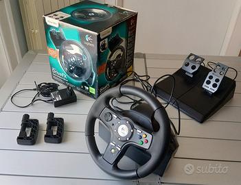 RARO volante Logitech DriveFX Xbox 360 COME NUOVO