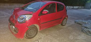 Citroen C1 incidentata 