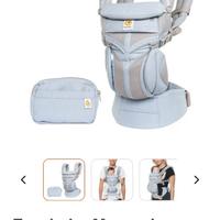 Marsupio ergobaby omni 360 mesh azzurro Chambray