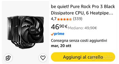 Dissipatore be quiet! Pure Rock Pro 3
