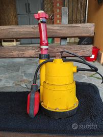 pompa elettrica sommersa con galleggiante 