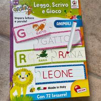 Gioco Lisciani Leggo scrivo gioco