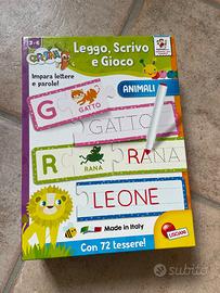 Gioco Lisciani Leggo scrivo gioco