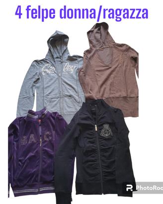 Set 4 felpe M/S