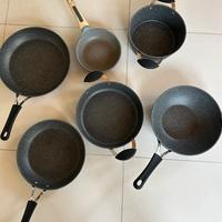 Set Padelle e pentola kasanova condizioni Ottime