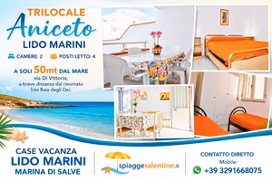 Location pochi passi dalla spiaggia *DAL 29 AGOSTO