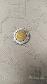 Moneta Lit. 500 - Centenario Banca d'Italia - 1993