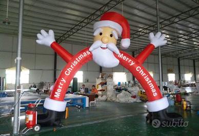Arco gonfiabile natalizio Natale pubblicitario